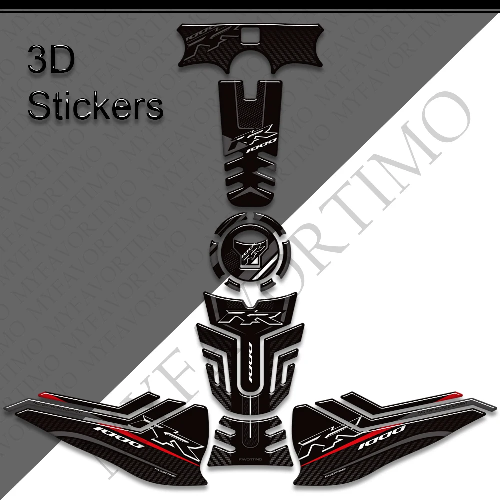 

For CBR1000RR-R CBR1000RR R CBR 1000RR Tank Pad Cap Grips Gas Fuel Knee whole Fairing Kit fit Decals Stickers Protector 2026