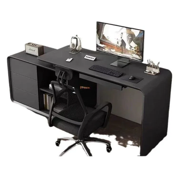 Modern simple multi-functional retractable desk household corner paint writing desktop computer desk