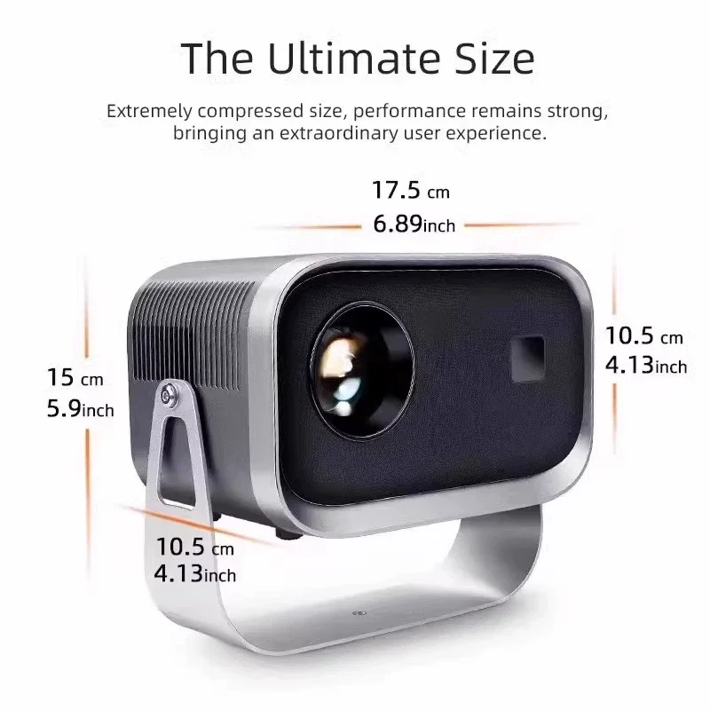 Ultra HD Auto Focus Mobile Phone Wireless Screen Casting TV Box Support 110V 220V