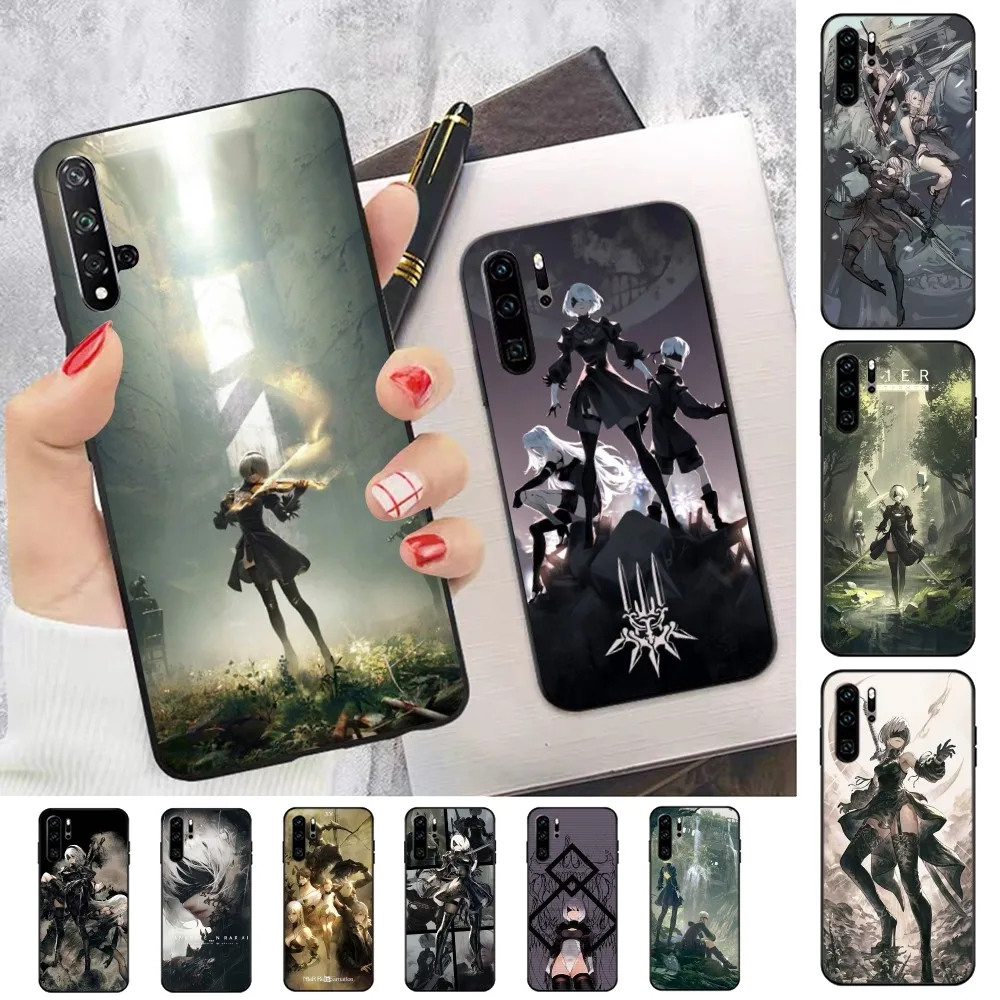 NieR Automat Phone Case For Huawei P 8 9 10 20 30 40 50 Pro Lite Psmart Honor 10 lite 70 Mate 20lite