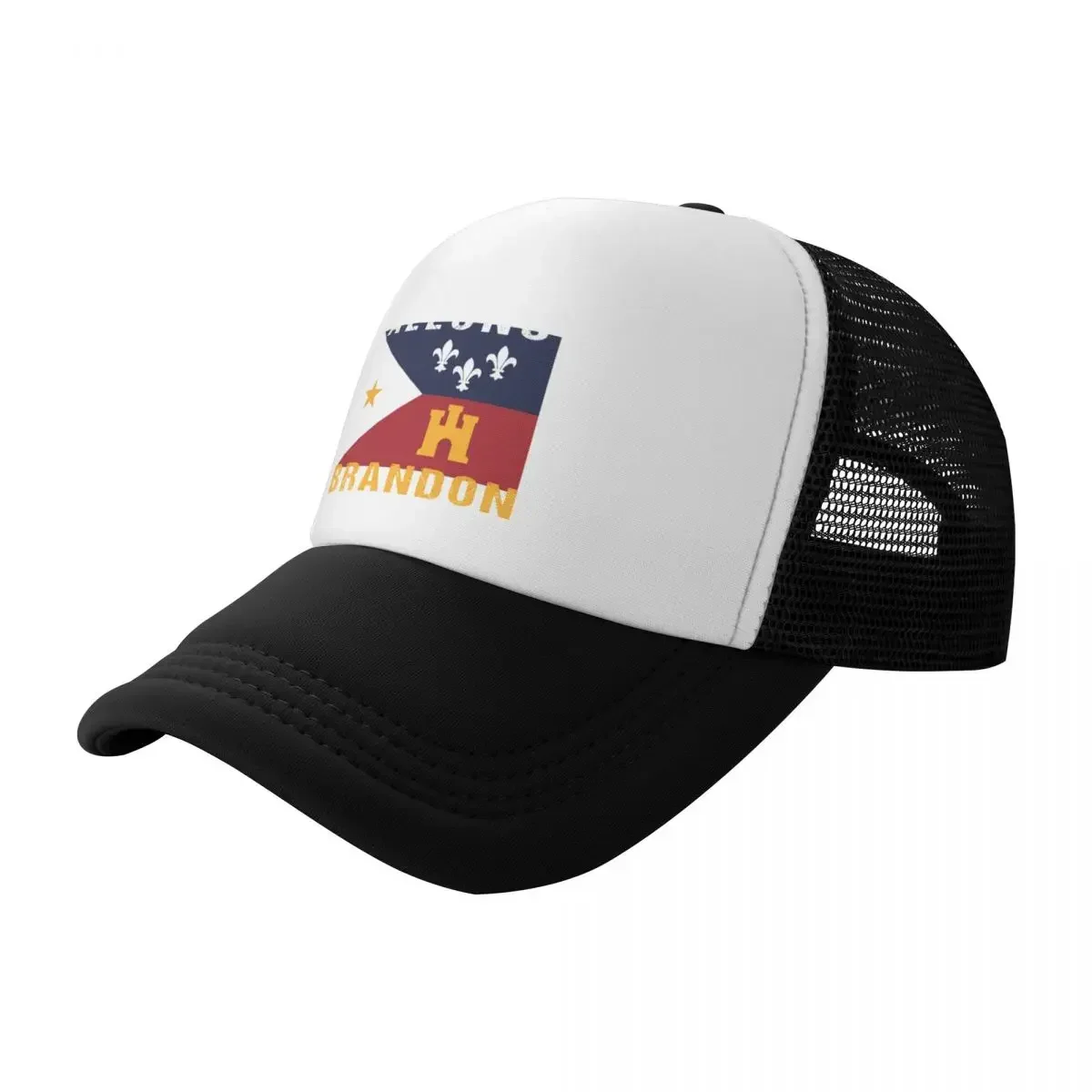 Allons Brandon Louisiana Acadiana Flag American Flag Lets Go Brandon Baseball Cap cute Beach Outing Christmas Hat Mens Women's