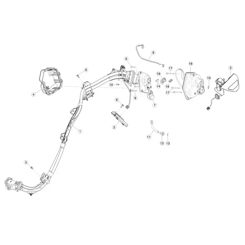 Car Charging Port Module Wiring Harness For Tesla MODEL 3/Y Compatible With 1537264-00-B 1487382-00-A-A61E