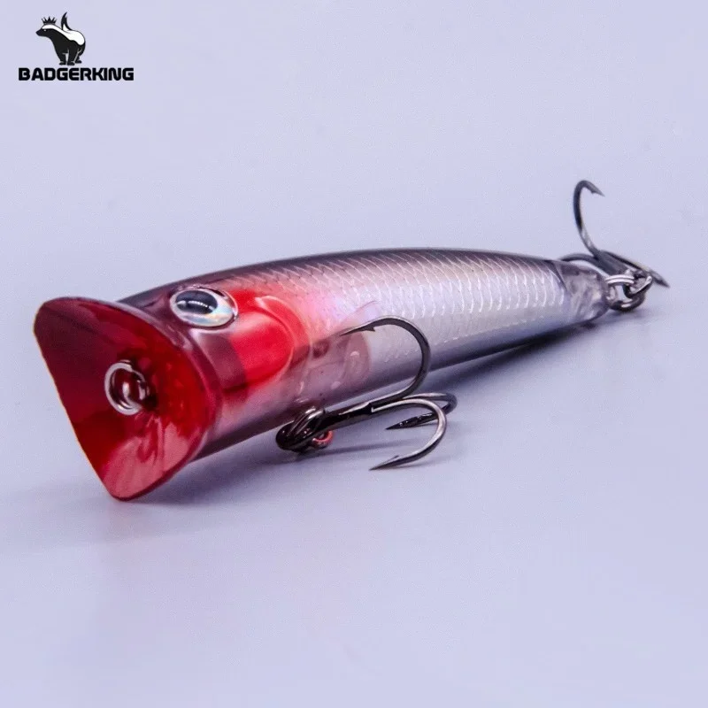 8cm 10g top water popper wobbler hard baits fishing lure artificial hardbaits  outdoor  lure for river fishing