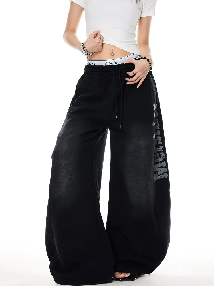 Women's Purple Baggy Sweatpants Y2k Pants Harajuku Jazz Dance Pants Japanese 2000s Style Vintage Oversize Trousers Clothes 2026