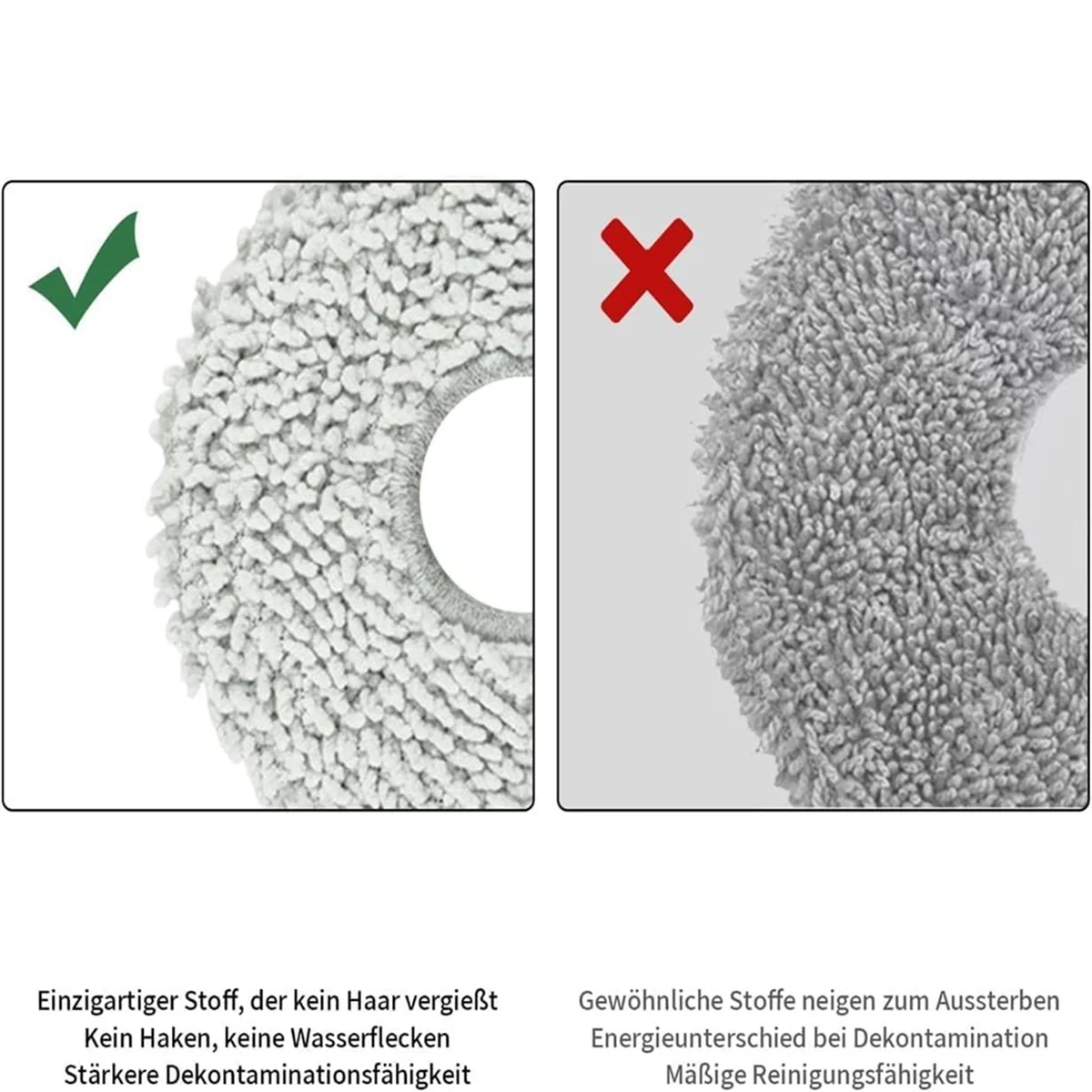 Ersatzteile für T30 Pro Omni / DDX14 / T30 MAX Vakuum-Seitenbürste Hepa-Filter Mopp Lappen Staubbeutel