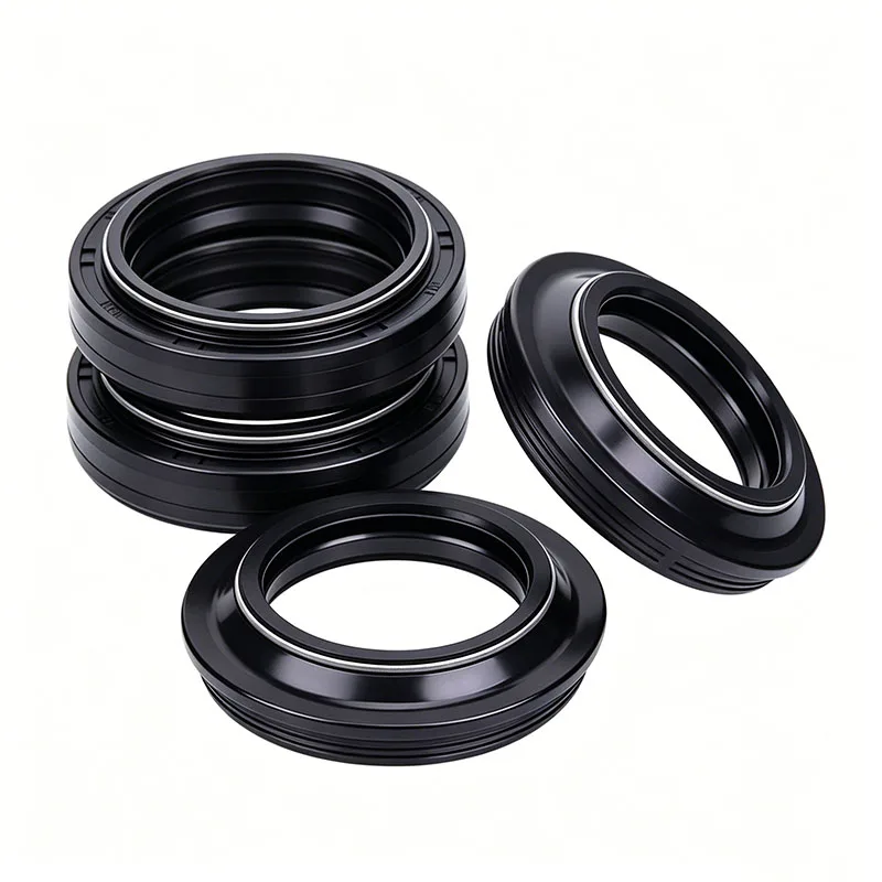 Retén de aceite y guardapolvo de horquilla delantera 43x55x9.5/10.5 para Kawasaki KX125 KDX200 KDX220 KLX250 KX250 KX 125 KDX 200 KDX 220 KLX 250