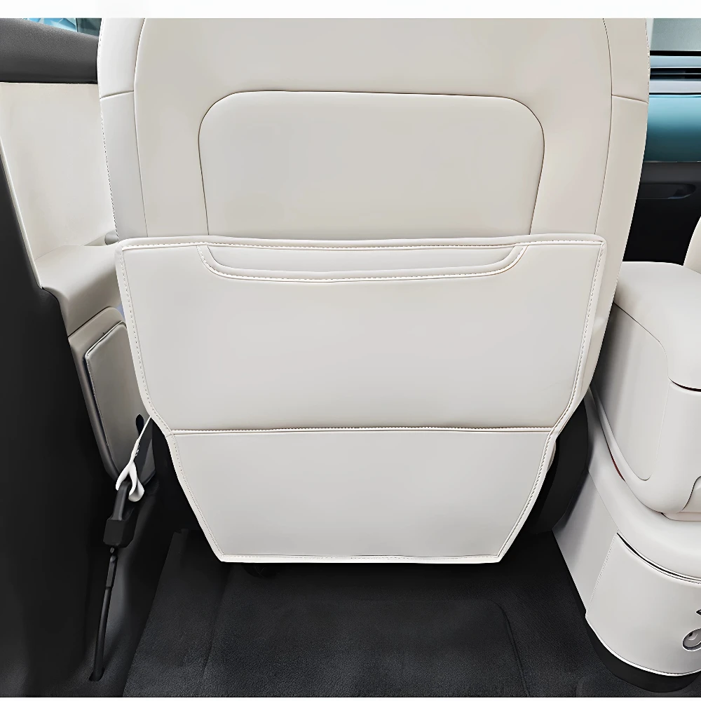 Car Leather Rear Seat Anti Kick Pad Scratch Resistant Wear Resistant Seat Back Cushion for Nio Firefly Car Decorative Parts