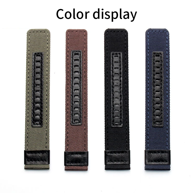 20 مللي متر 22 مللي متر 24 مللي متر حزام ساعة نيلون ل جيب سايكو سامسونج تمديد قماش حزام 135 + 90 مللي متر ل ANCON ساعة اليد حزام رياضي خارجي