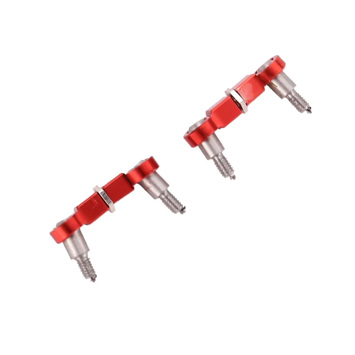 Baaa-metal traseiro bola conjunta haste ligação para wltoys k969 k979 k989 k999 p929 p939 1/28 rc carro atualizações peças acessórios, vermelho