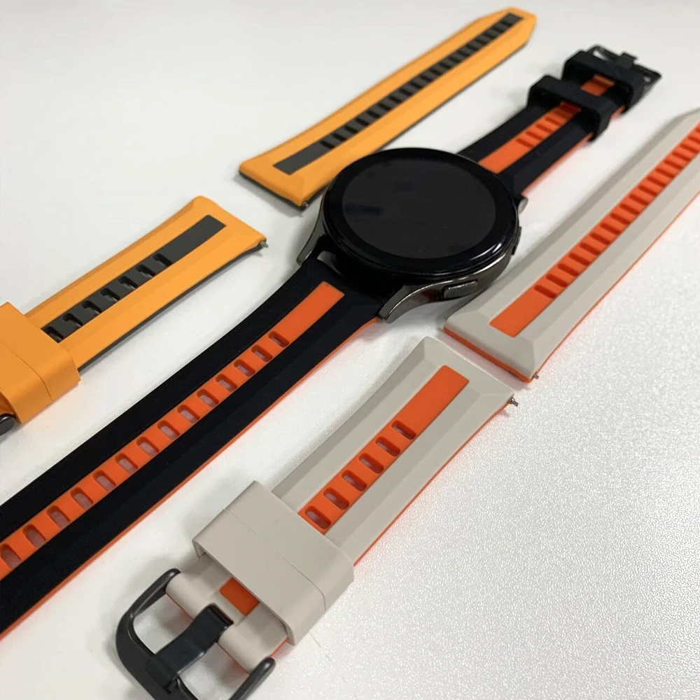 22mm Soft Silicone Strap For COLMI P86 P82 P81 P71 V76 V68 C63 Sport Wristband For COLMi M42 M41 M40 C81 I30 Smartwatch Bracelet