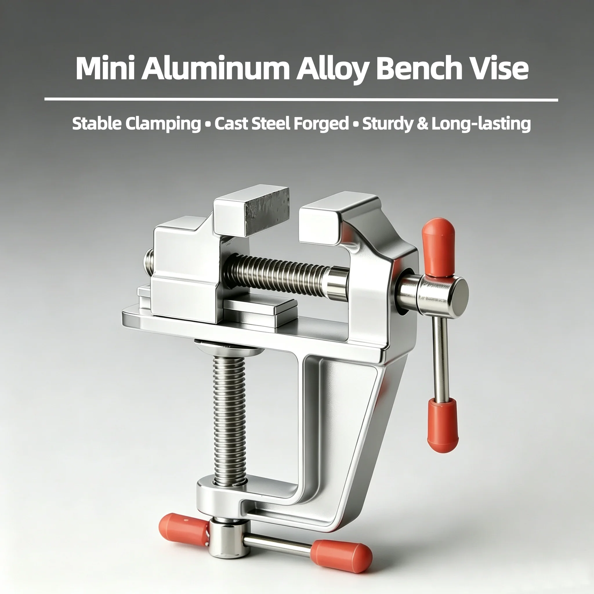 35mm Aluminum Mini Table Vise Multifunctional Desktop Fixed Fixture Suitable for Home DIY Jewelry Mold Woodworking Repair