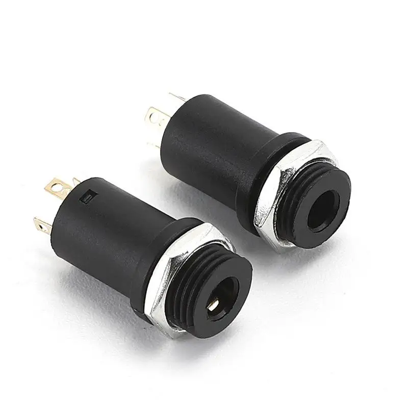 PJ-31640 3.5MM earphone socket with nut socket Audio video socket