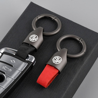 1pc Luxury Men Women Leather/Metal Key Chain Fashion Keychain KeyRing For Morris Garages MG GT MG3 MG6 MG5 MG7 GS Pilot HS ZS ZX