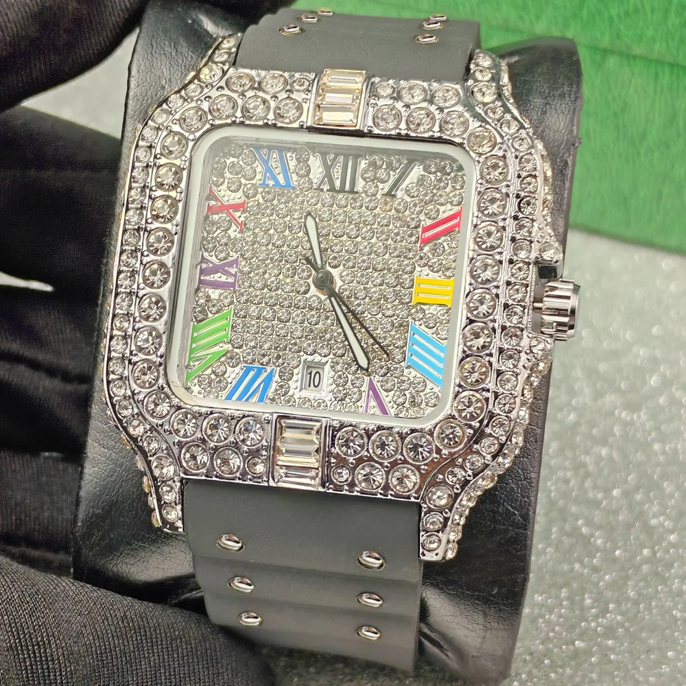 Модные мужские кварцевые часы  – обзор и цена Cartier Watch Tank