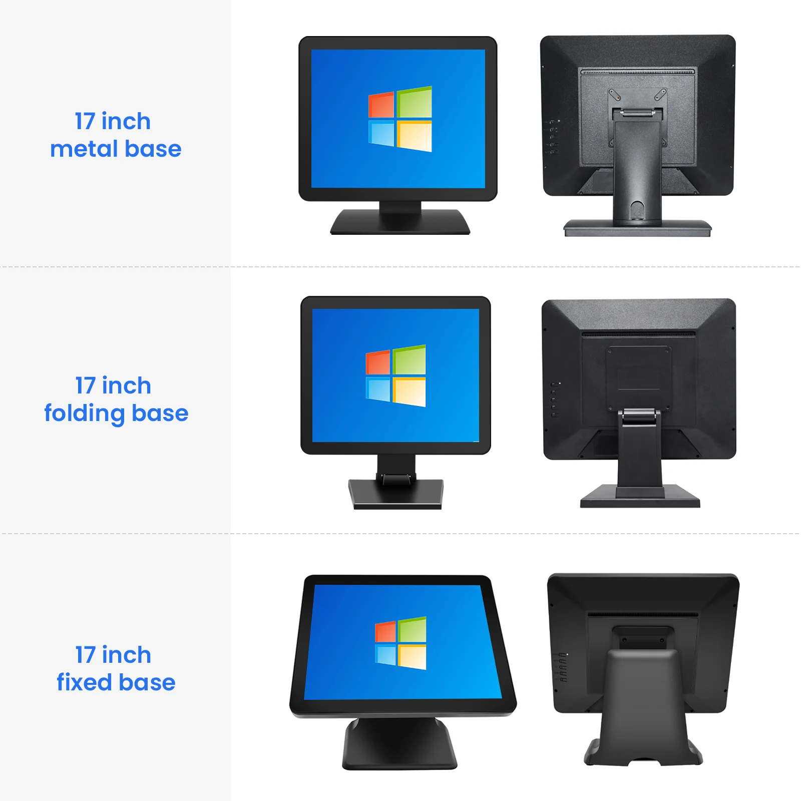شاشة تعمل باللمس LCD شاشة لمس مربعة مسطحة 15 بوصة تعمل باللمس مطعم فندق استخدام اللمس #3