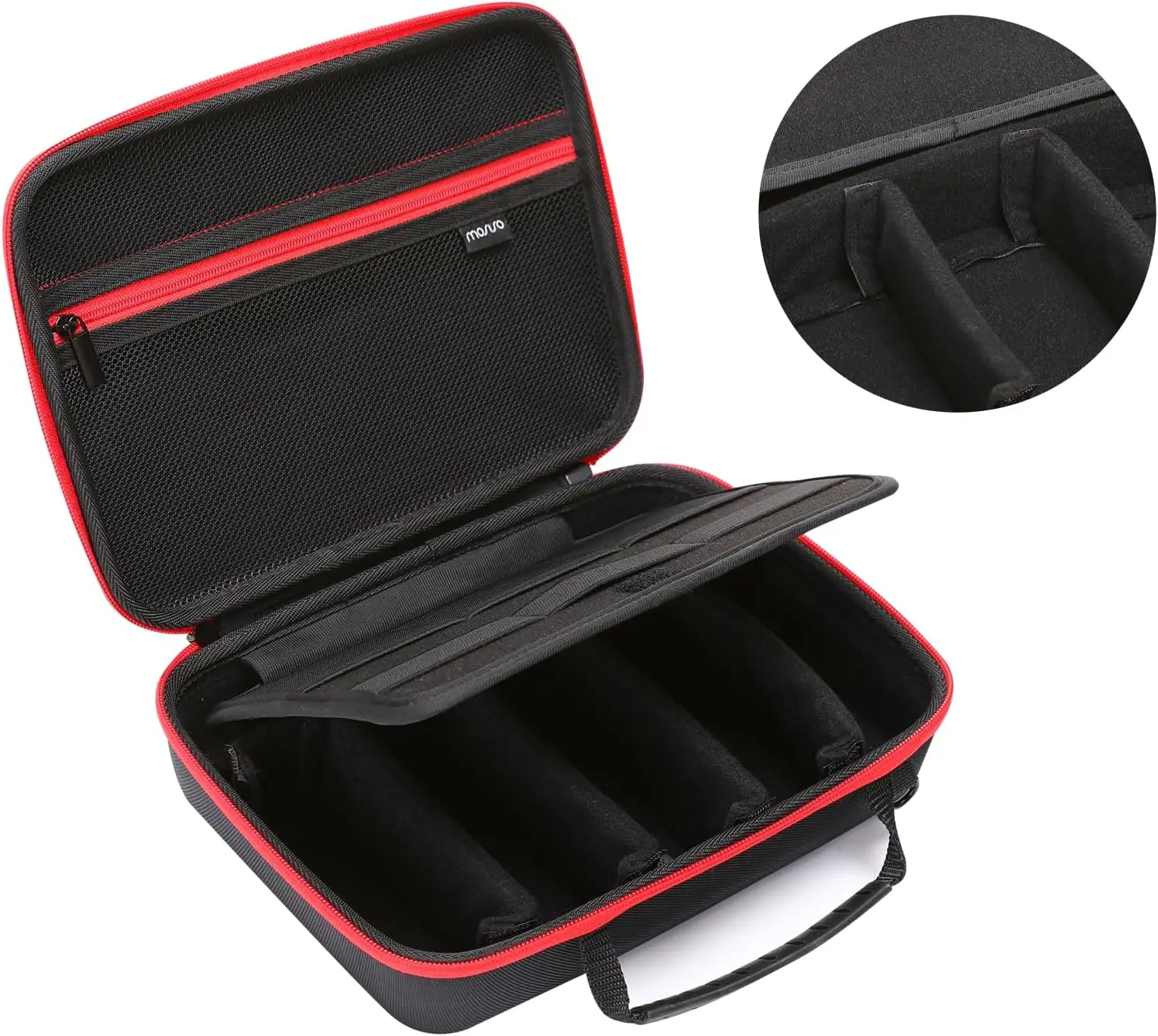 MOSISO Camera Case for GoPro Hero 13/12/11/10/9/8/7 Hard Travel Carrying Case for AKASO EK7000/V50/Brave 4/7 LE/8 Action Camera