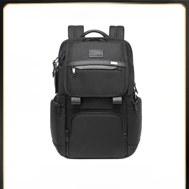 

Men's Large Capacity Backpack Ballistic Nylon Business Travel Laptop Bag Stylish Commuter Black 2603174