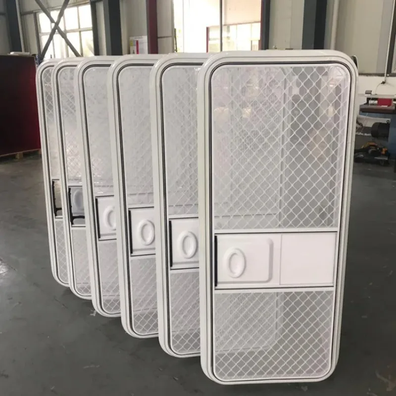 High Quality Aluminum Camping Car 622X1615mm RV Entry Door Caravan And Motorhome Door