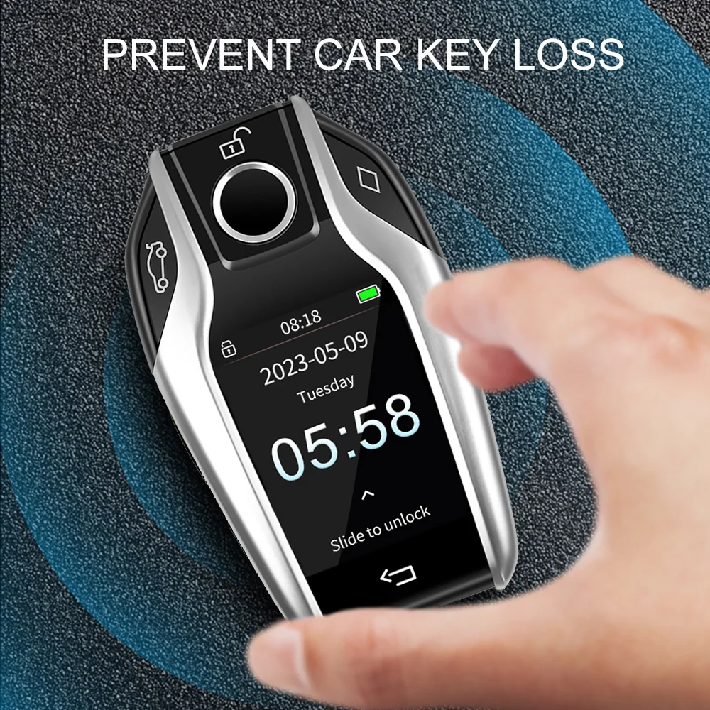 CF618 Universal Modified Remote Smart LCD Key Keyless Go Korean/English For BMW/Benz/Audi/Kia/Hyundai/Honda/Peugeot/Nissan/VW