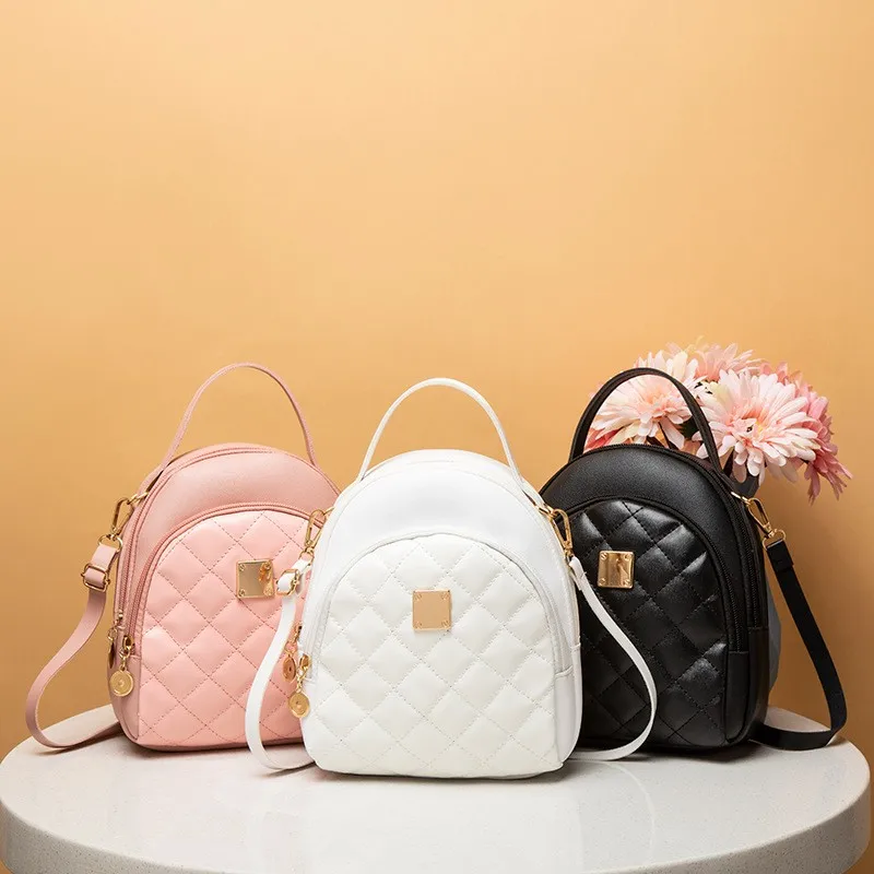 

Mini Backpack Crossbody Bag For Teenage Girl Embroidered Messenger Bag Women Shoulder Phone Purse Style New Trendy Female