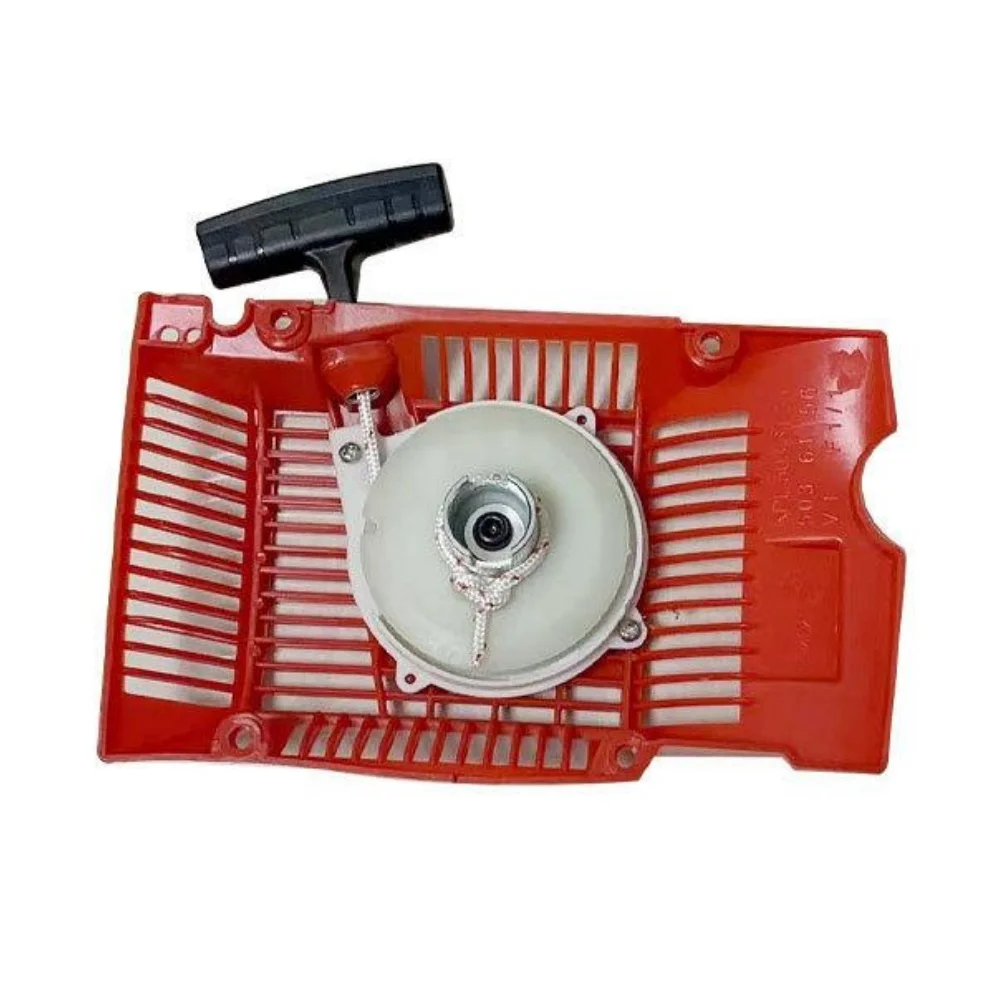 Recoil Pull Starter Assembly For Husqvarna 61 261 262 268 Chainsaw Rewind Pulley Grip Rope Side Cover Replacement Parts