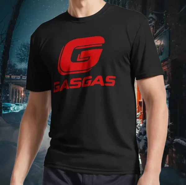 Gasgas Motorcycle Logo Unisex T-Shirt Funny Size S To 5Xl