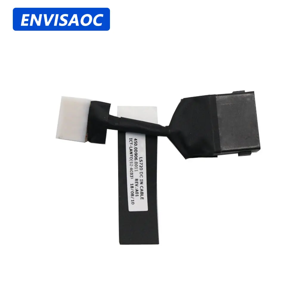 For Lenovo Ideapad 720S-15 720S-15IKB 720S Touch-15IKB V730 V730-15IKB Laptop DC Power Connector Jack DC-IN Charging Flex Cable