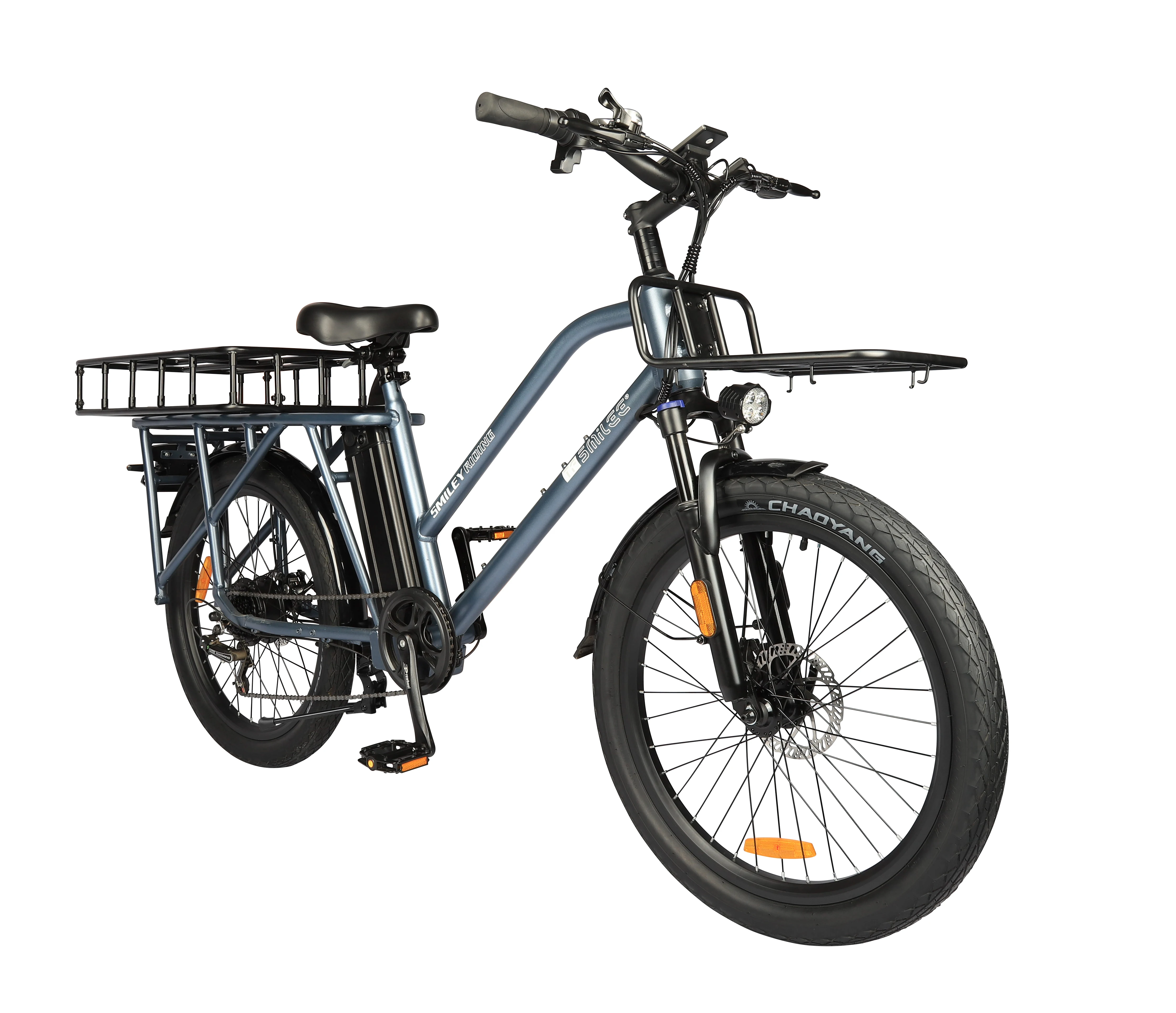 Multi purpose electric bicycle disc brake 48v lithium battery, electric cargo bicycle for daily use in adult cities