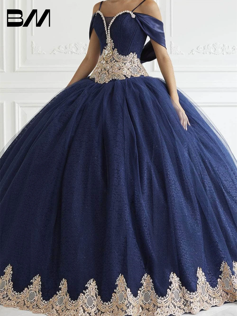 

BRLMALL Embellished Plunging Sweetheart Ballgown Vestidos De 15 Quinceañera Quinceanera Dress 2024 Cocktail Dresses Vestidos De