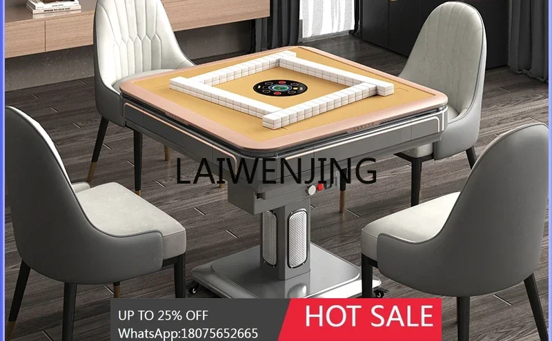 intelligent folding mahjong machine fully automatic home roller coaster mahjong table