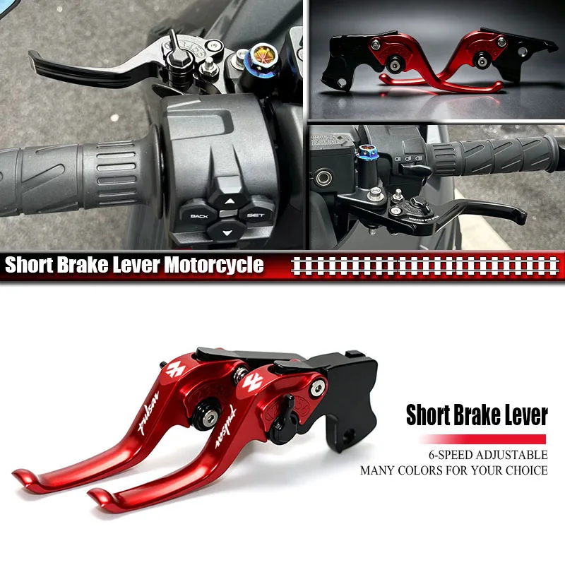 Fit For Bajaj Pulsar 200 NS/200 RS/200 A Motorcycle Accessories Short Brake Clutch Levers
