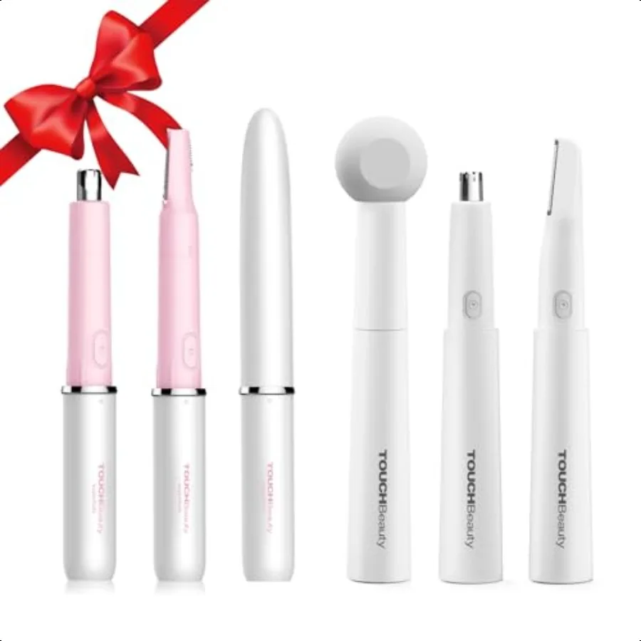 

2024 Upgraded AllinOne Facial Hair Trimmer for Women TB1458 Battery +TB 2158Rechargeable