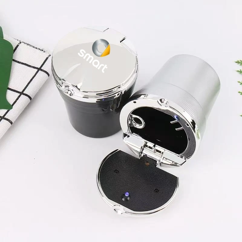 

Portable car ashtray with LED light detachable car ashtray For Smart 451 brabus Smart 453 fortwo forfour
