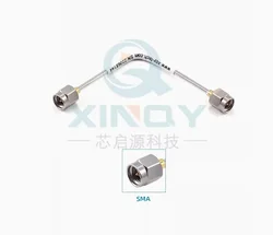 1pcs  SMA.P-SMA.P-0.85/170mm   DC - 18 GHZ 170 mm SMA male half a steel wire