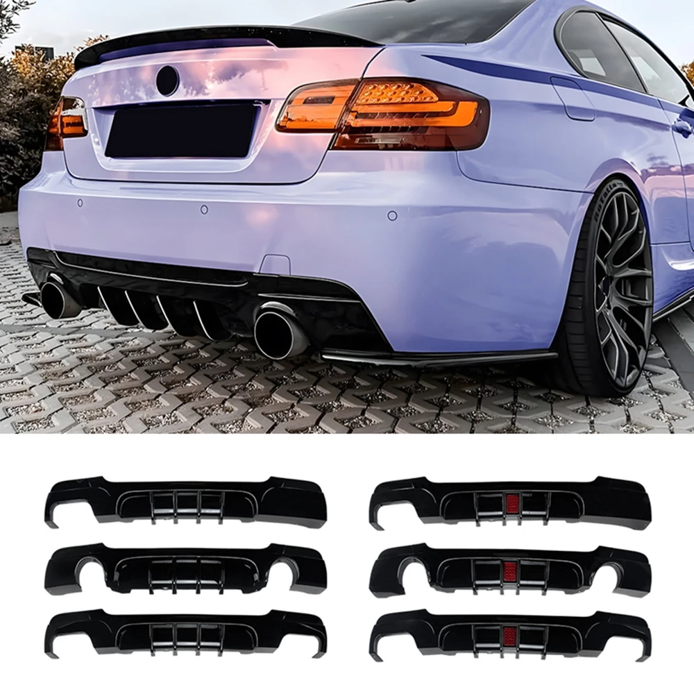 

Для BMW 3 серии E92 E93 M Sport MP 2006-2013: задний бампер с фонарем стоп-сигнала, сплиттером, спойлером и диффузором – автоаксессуары