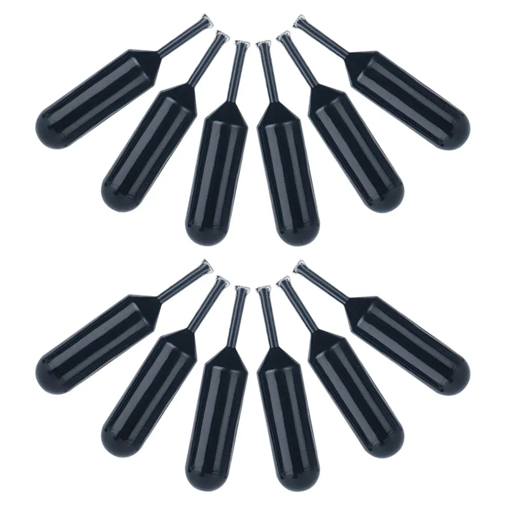 12 Pezzi Ricariche per Timbro a Rullo, Inchiostro Nero per Protezione della Privacy, Ricariche per Timbri di Sicurezza per l'Identità