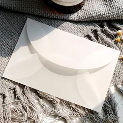 10pcs 115x90mm Custom Translucent Sulfuric Acid Paper Envelopes, Used For DIY Postcard Wedding Invitations, Gift Package