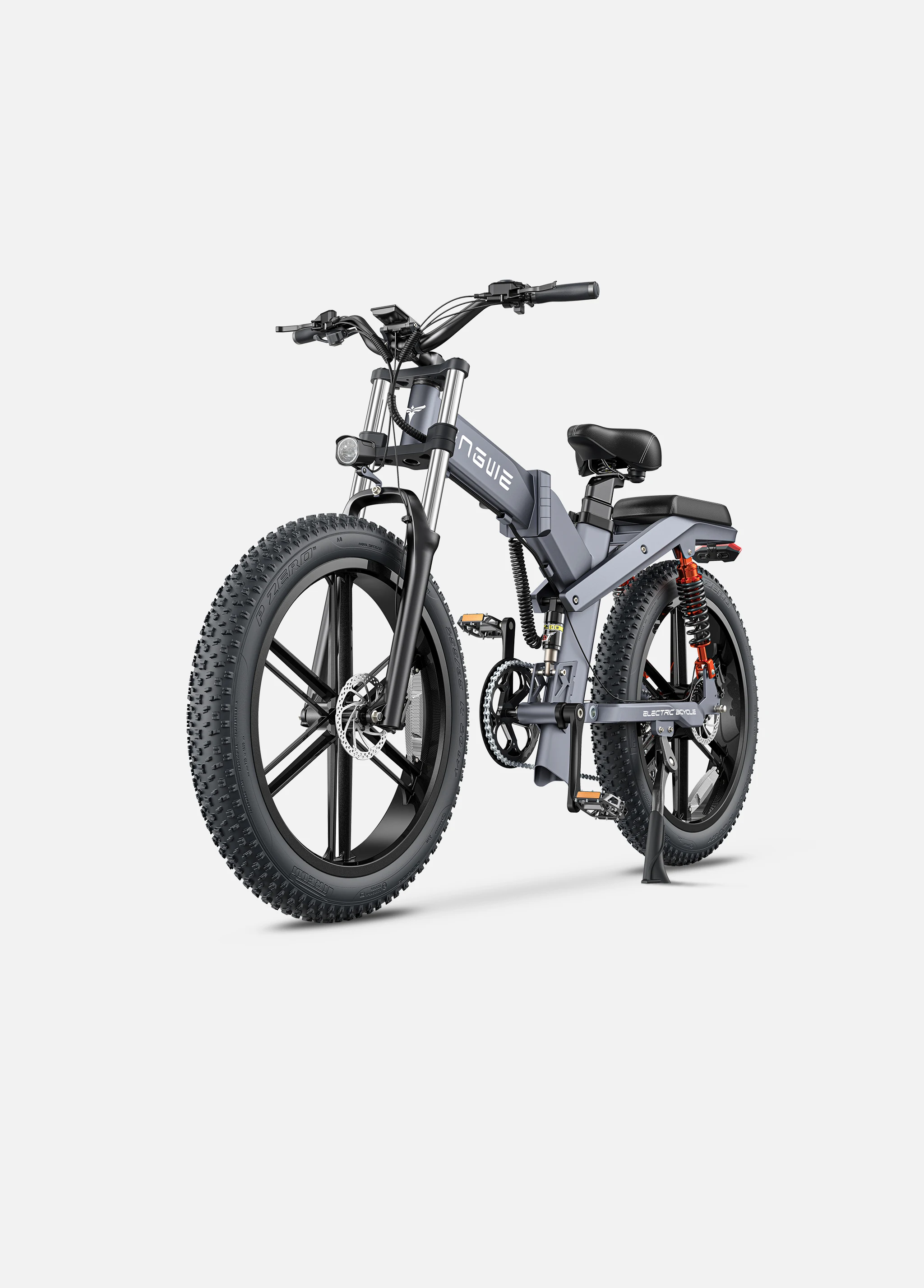 Electric Bike ENGWE X26 1000W Motor 48V29.2Ah Dual Battery Hydraulic Brake Electric bicycle 20*4.0 Inch Fat Tire Mountain E-Bike