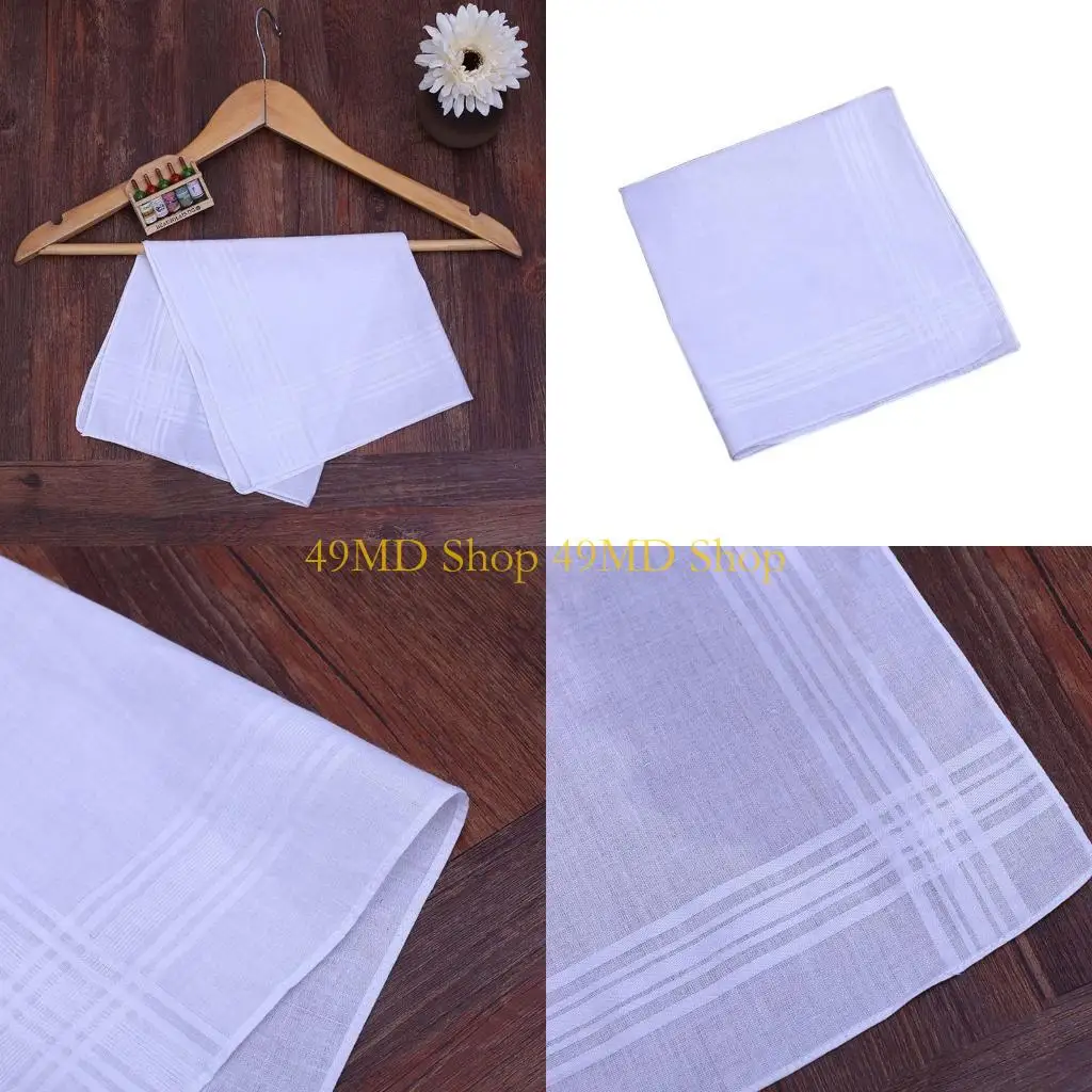 49md algodão lenço bolso para sudor