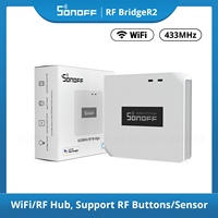 SONOFF RF Bridge R2 433MHz Remote RF Controller Wi-Fi Wireless Gateway Smart Scene Support DW2-RF PIR3-RF Sensor via eWeLink
