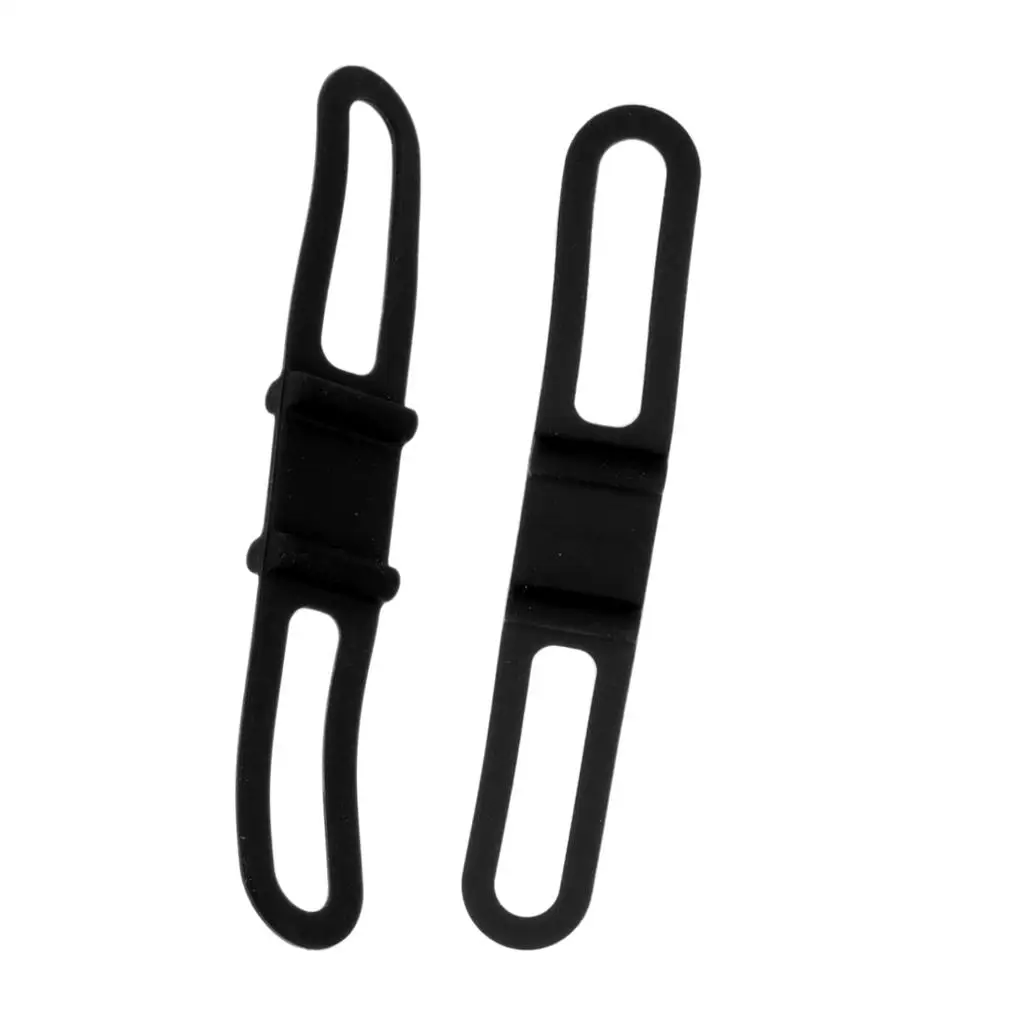 Bike Silicone Band High Elasticity Strap Bicycle Flashlight Holder Cycling Handlebar Mount for Universal Phones