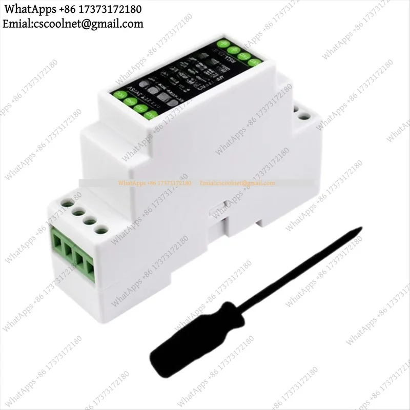 For Waveshare TTL to RS232 Serial Converter Rail-Mount Galvanic Isolated 3.3-5V Signal Level Multi-Isolation Protection