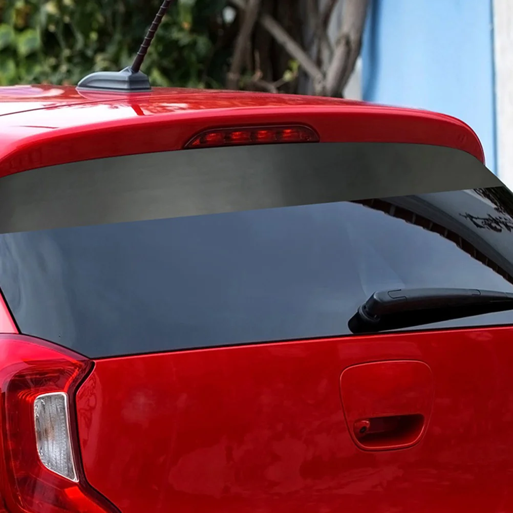 3Pcs Racing Stripe Sticker Car Windshield Decal Decorative Sunshade Waterproof Fade Resistant Easy Install Front Window Banner