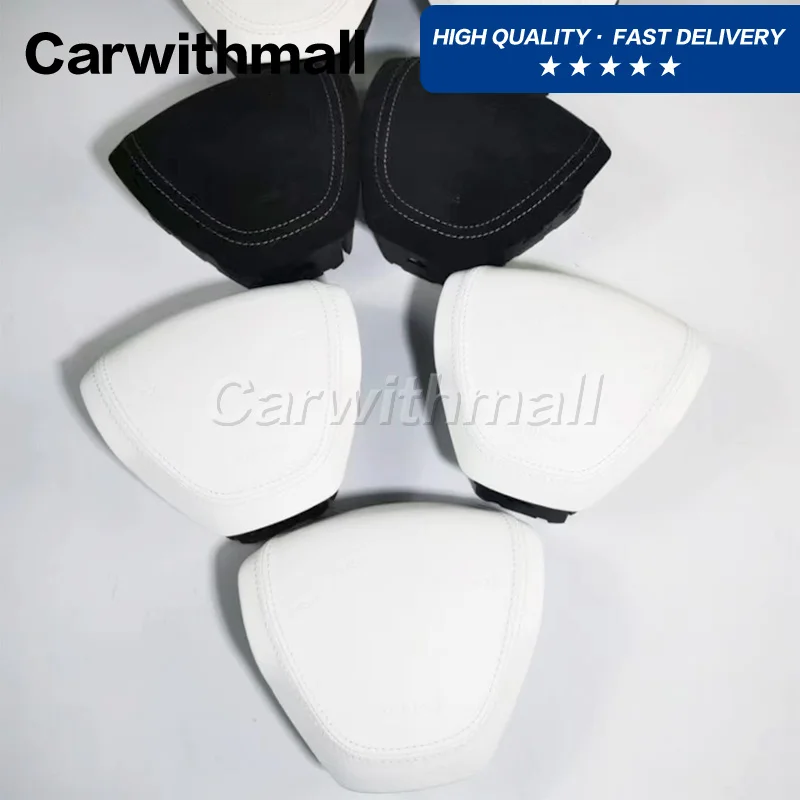 

Steering Wheel Horn Cover Cap For Tesla Model 3 Model Y Model S Model X Leather Alcantara Center Speaker Panel Cap Custom Style