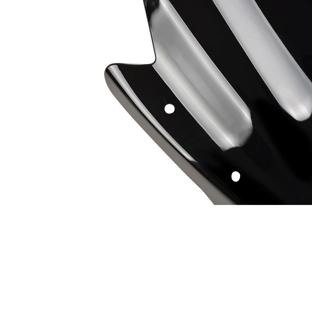 Universal Motorcycle Windshield Fit For 22 - 25mm Handlebar Street Bikes Bracket Heightened Modified Thickened Front WindScreen