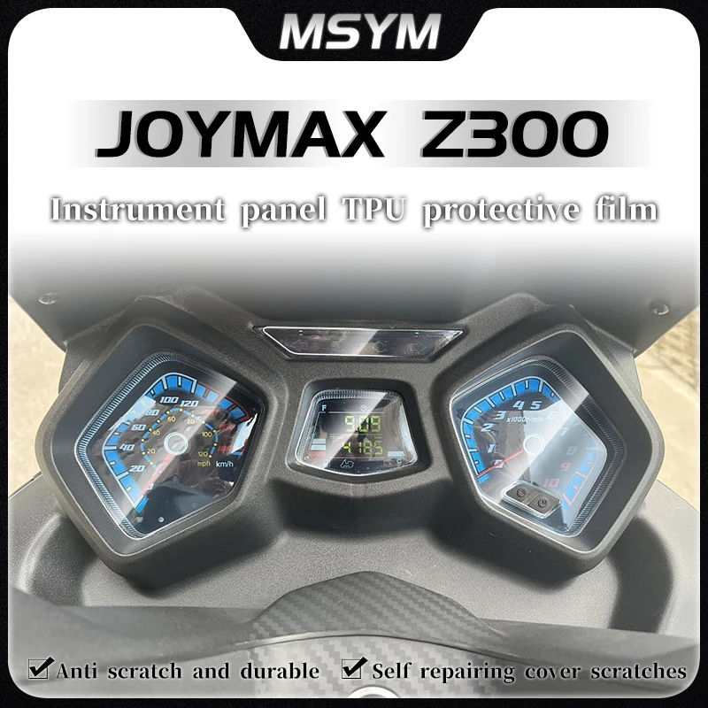 For SYM Joymax Z300 Z 300 JOYMAX Z300 Motorcycle Screen Protector Instrument Speedometer Cluster Scratch Protection Film