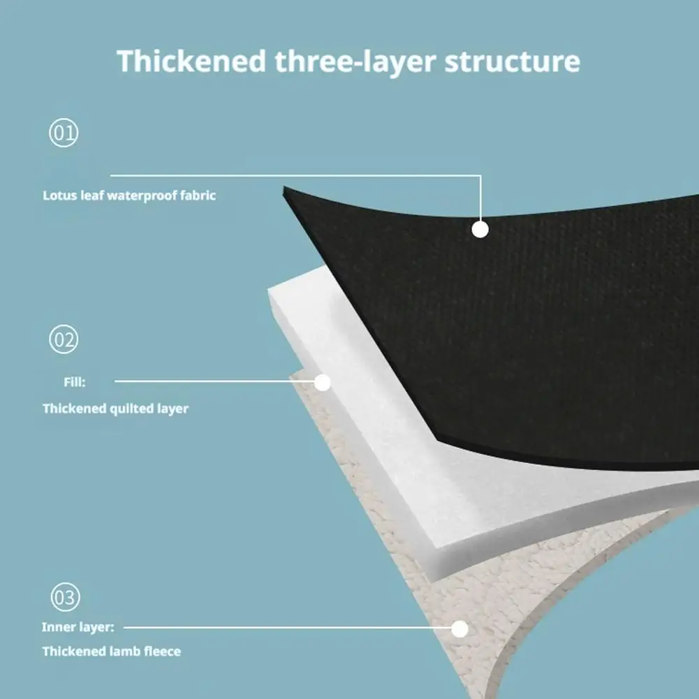Universal Stroller Handlebar Mitten Covers, Windproof & Warm Gloves for Baby Carriage, Cold Weather Pushchair Accessories