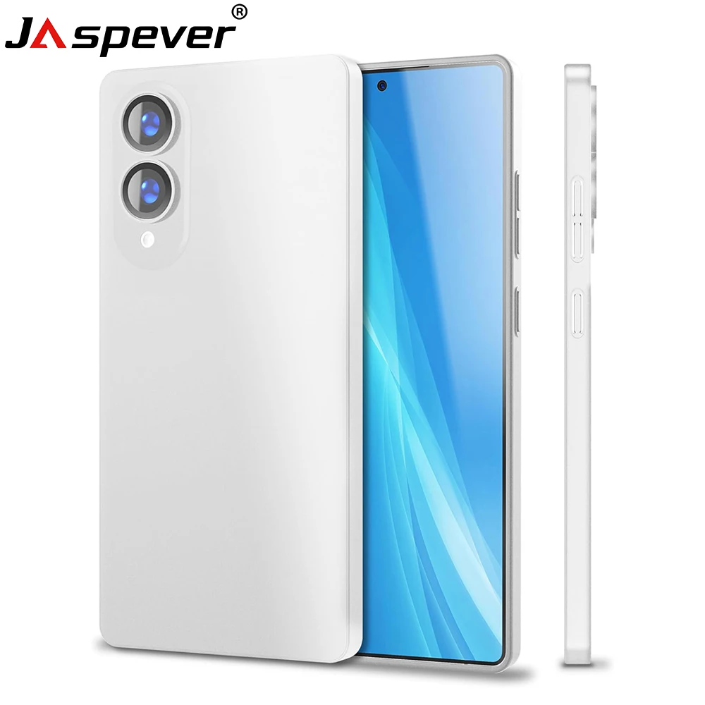 Ultracienkie, przezroczyste, matowe, miękkie etui na Samsung Galaxy S25 Edge S24 S23 FE Ultra Plus, białe…