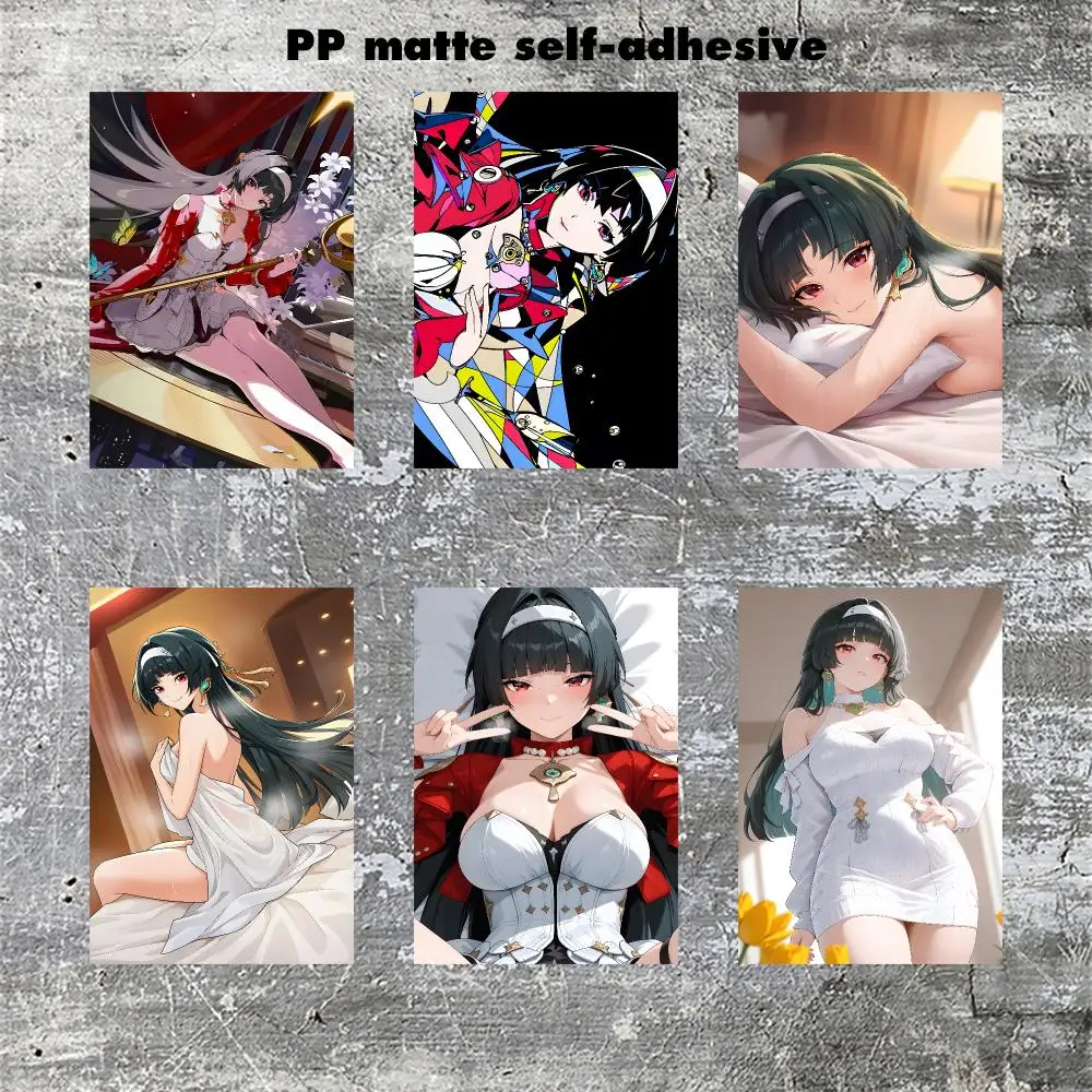 Astra Yao ZZZ Game Poster Frameless poster pp Matte adhesive paper for Living room hallway bedroom