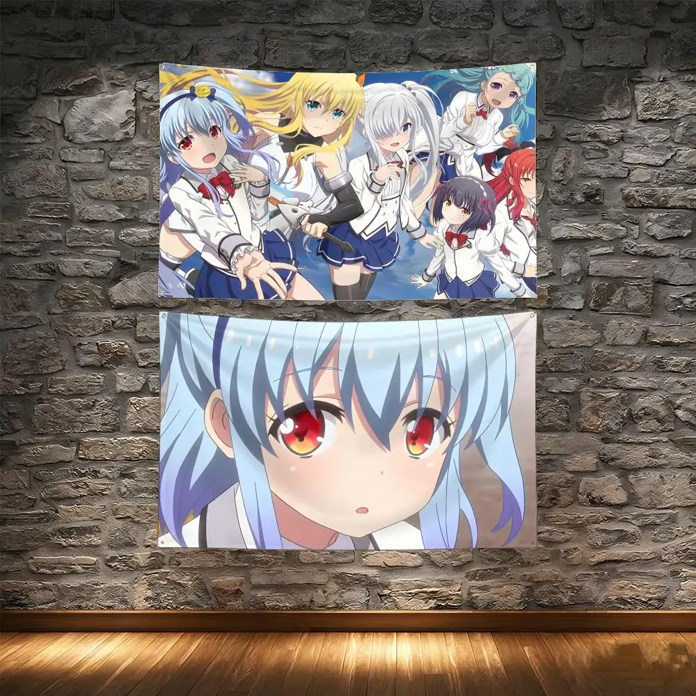 Fantasy Adventure Anime Z-ZX Code reunion Flags Tapestry Creative Pattern Photo Living Room Wall Art Party Outdoor Decor